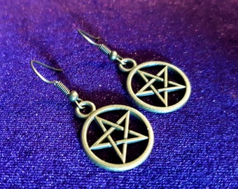 Pentagram Earrings