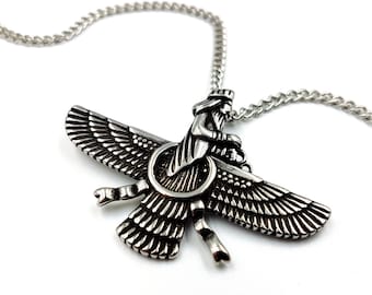 Zoroastrian Pendant (Stainless Steel)