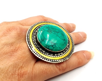 Vintage Turquoise Ring