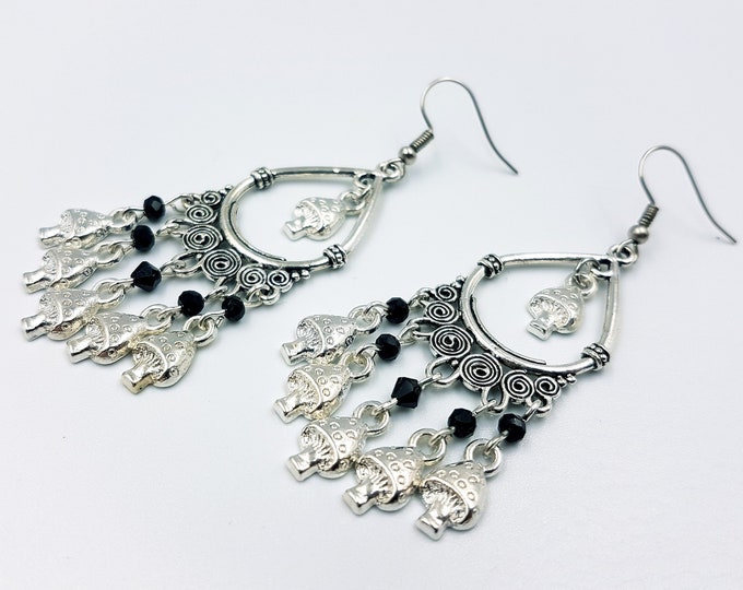 Magic Mushroom Earrings