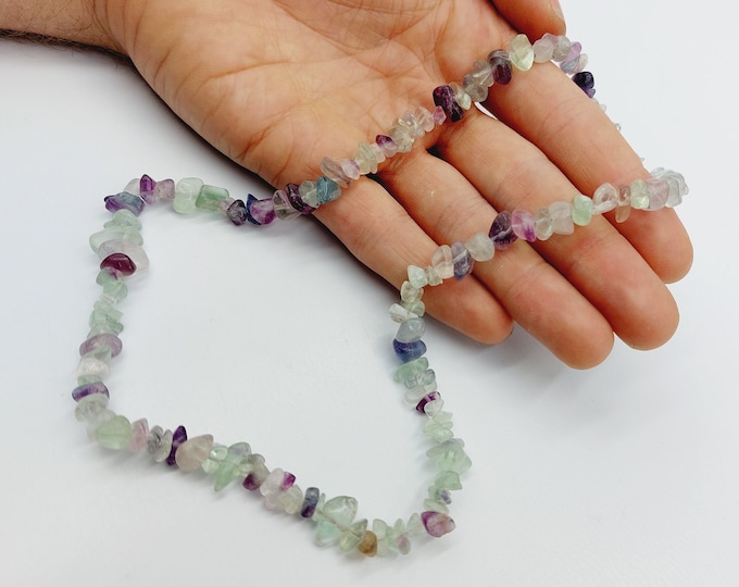 Fluorite Crystal Necklace