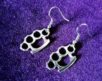 Knuckleduster Earrings