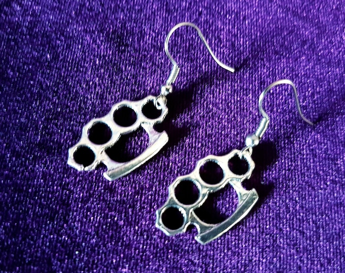 Knuckleduster Earrings