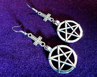 Satanic Earrings