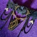 Gothic Coffin Rose Choker - Goth gothic coffin gothic cross necklace