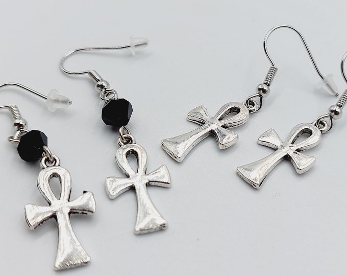 Egyptian Ankh Earrings (2 Styles)