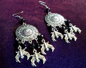 Triology of Night Creatures Earrings (2styles)