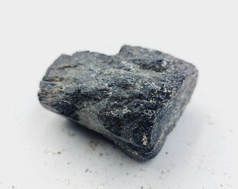 Raw Black Tourmaline with Pyrite Crystals