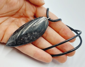 Orthoceras Fossil Pendant