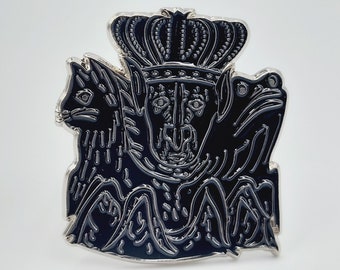 King Bael Pin (Luciferothica Branded Edition based on Collin de Plancy's Dictionnaire Infernal, 1863)