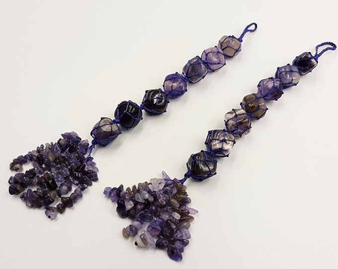 Amethyst Crystal Hangings