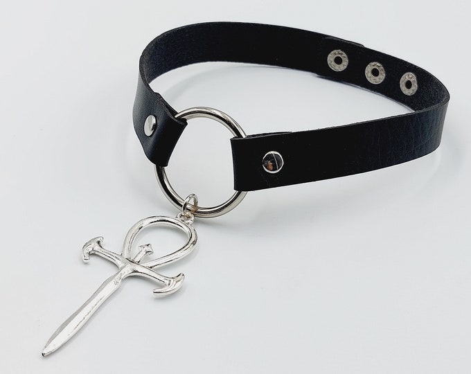 Big Vampire Ankh Choker