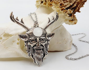 Cernunnos Necklace with Crystal Mountain Quartz