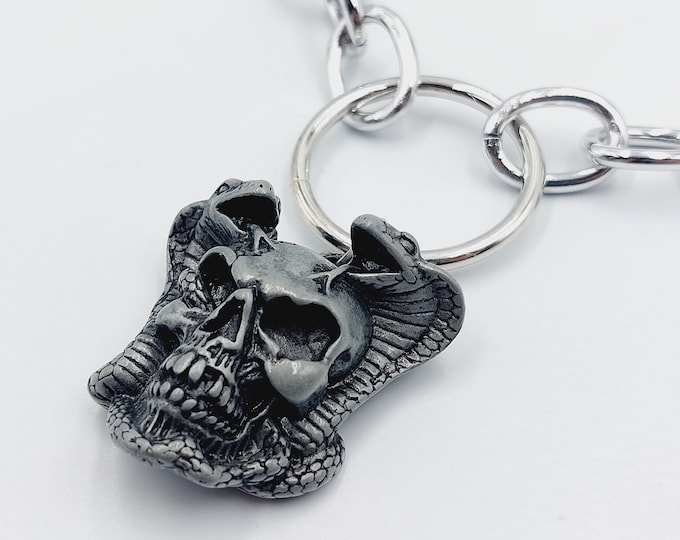 Cobra Skull Chain Choker