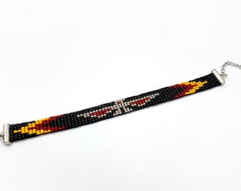 Native American Eagle Bracelet (Miyuki Beads)