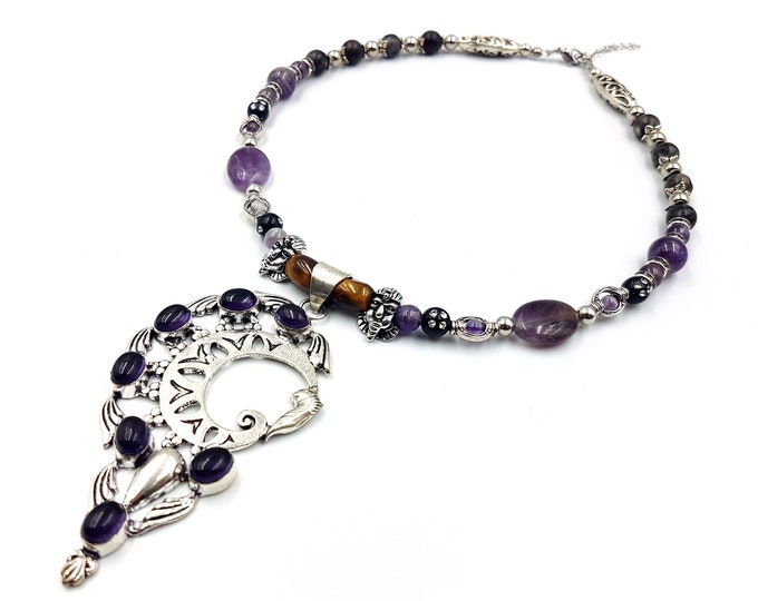 Amethyst Pharao Necklace