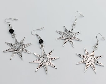 Star of Inanna / Ishtar Earrings (2 Style Options)