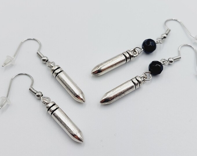 Bullet Earrings (2Styles)
