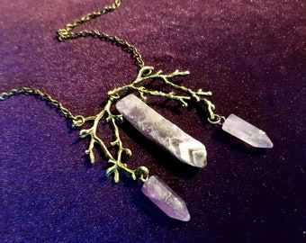 Forest Spirit Amethyst Necklace