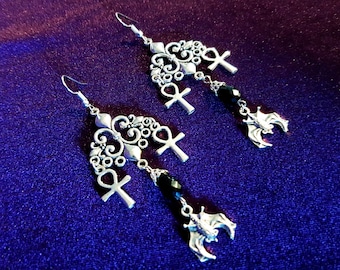 Immortality Bat Earrings