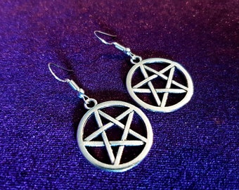 Pentacle Earrings