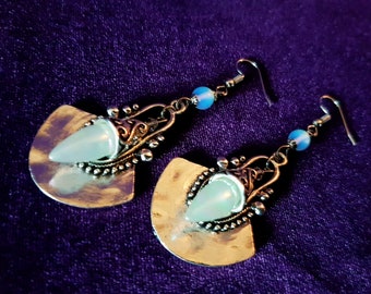 Tear Drop Light Warrior Earrings