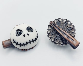 Jack Skellington Hairclip (Left or Right Side)