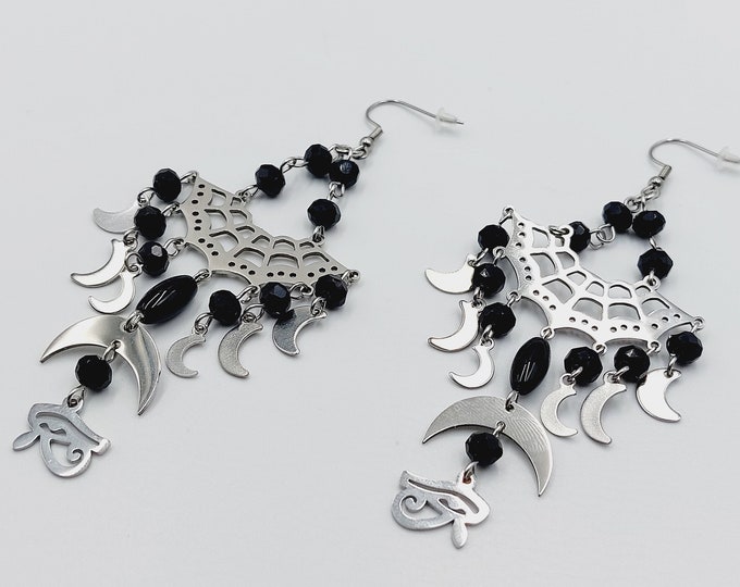Eye of Horus Earrings (Stainless Steel)