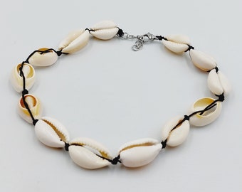 Cowrie Shell Choker