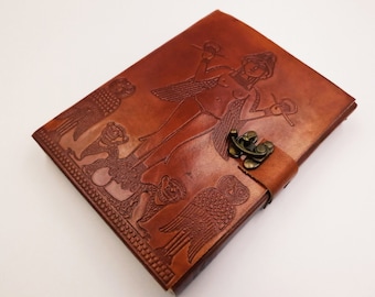 Lilith | Inanna | Ishtar Leather Journal | Spellbook