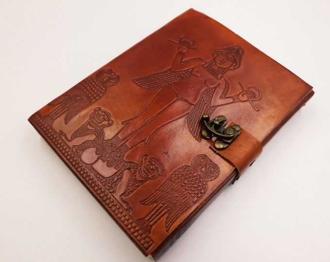 Lilith | Inanna | Ishtar Leather Journal | Spellbook