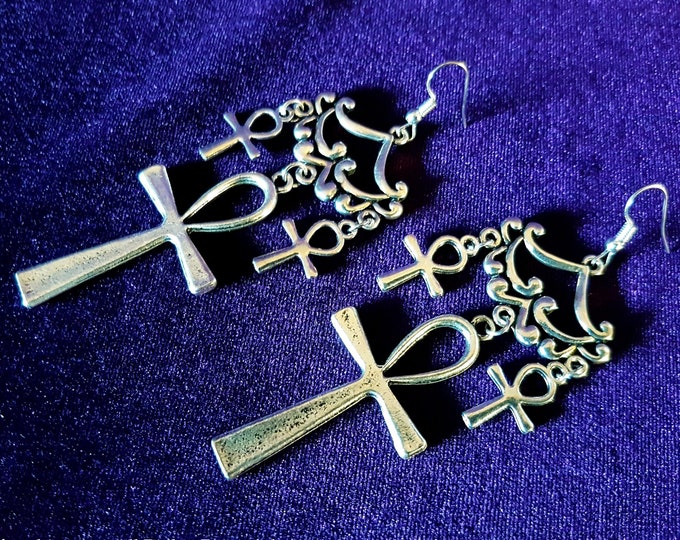 Egyptian Ankh Earrings