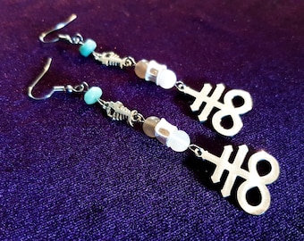 Leviathan Fish Bone Earrings