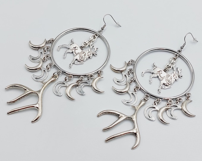 Ode to Cernunnos Earrings