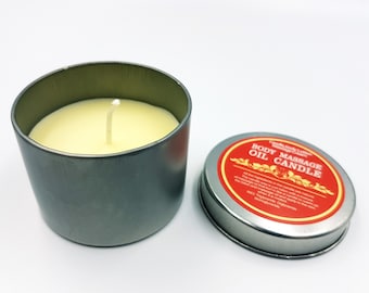 Body Massage Oil Candle