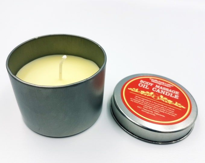 Body Massage Oil Candle