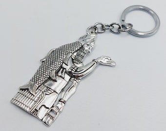 Apkallu / Abgal Fishman Demi-God Sage Keychain