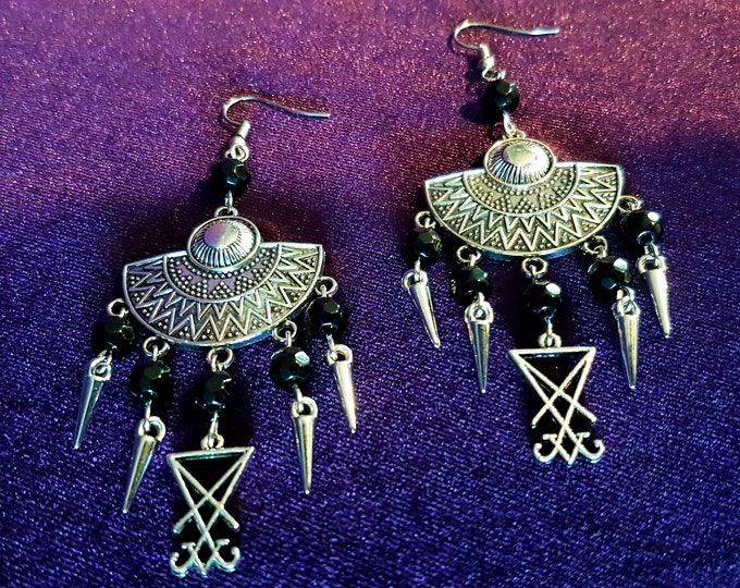 Luciferian Spike Earrings