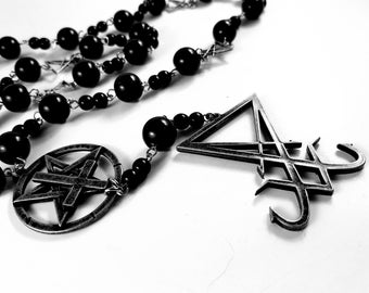 Sigil of Lucifer Rosary (New Design)
