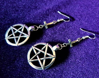 Satanic Earrings