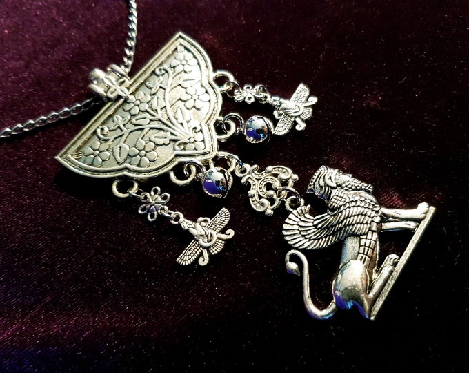 Zoroastrian Lamassu Necklace