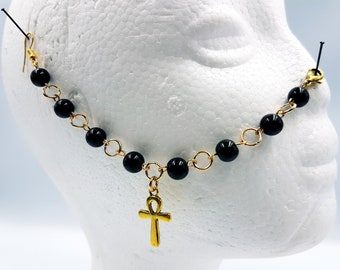 Vampire Elite Ankh Nosechain