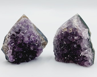 Raw Chunks of Amethyst Crystal (2 High Quality Pieces Available)
