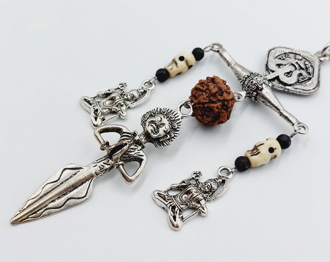 Lord Shiva Balance Rudraksha Necklace