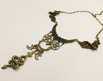 Temple of The Serpent Necklace