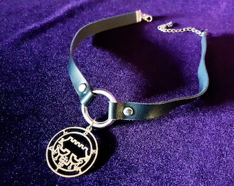 Sigil of Belial Choker (Stainless Steel)
