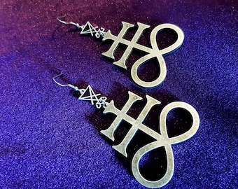 Luciferian | Brimstone | Leviathan Earrings