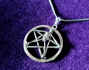 Skeleton Pentagram Pendant