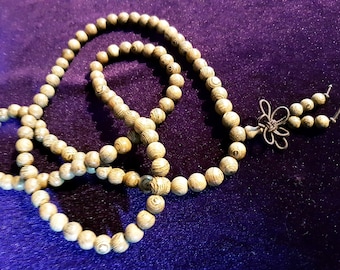 Pale Wooden Mala