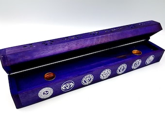 Purple Chakra Incense Holder / Burner